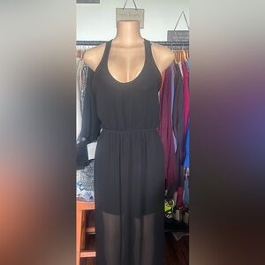 Dee Elle Black  Midi Dress